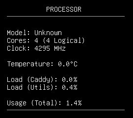 processor panel